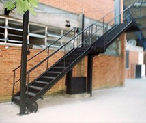 Escadas metálicas Pedreiras